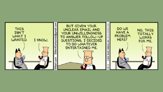 An image of a dilbert cartoon