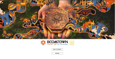 Link to Boom Town Fair website, another website built with Hugo